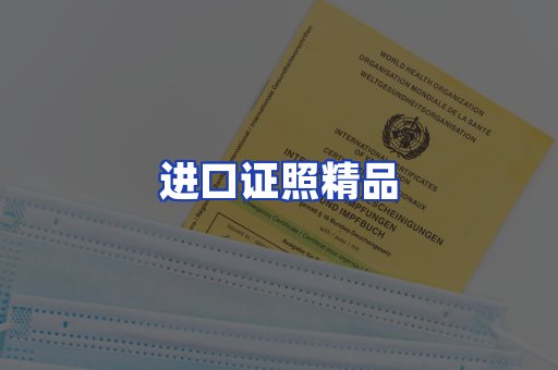 进口证件页面制证